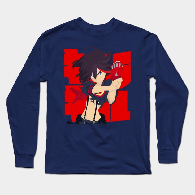 Ryuko Matoi Long Sleeve T-Shirt by icr427